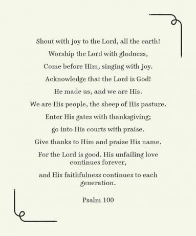 Psalm 100