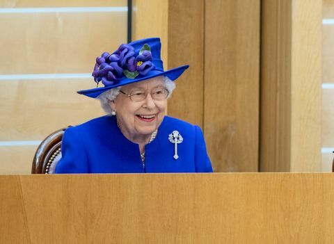 HM Queen und der Herzog von Rothesay nehmen an der Zeremonie zur Feier des schottischen Parlaments teil