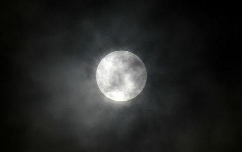 Supermoon aus Indonesien