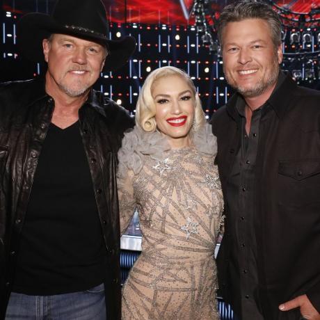 the voice live semi final results episode 1719b abgebildet l r trace adkins, gwen stefani, blake shelton photo by trae pattonnbcnbcu photo bank via getty images