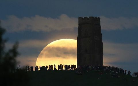 Erdbeermond in Glastonbury