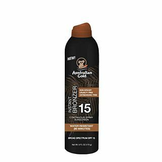 Kontinuierlicher Sonnenschutzspray mit Instant Bronzer, SPF 15