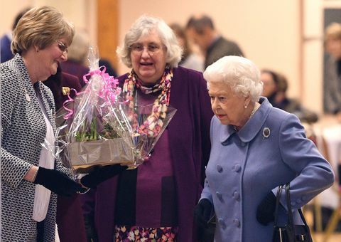 Königin Elizabeth II. Beim WI-Treffen