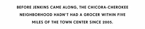 Bevor Jenkins das Chicora Cherokee-Viertel betraten, hatte er seit 2005 keinen Lebensmittelhändler mehr in einem Umkreis von acht Kilometern um das Stadtzentrum