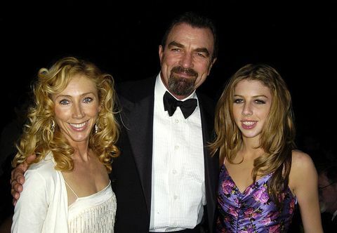 Tom Selleck, Jillie Mack und ihre Tochter Hannah Selleck im Jahr 2004