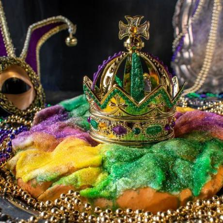 Karneval Bildunterschriften für Instagram King Cake