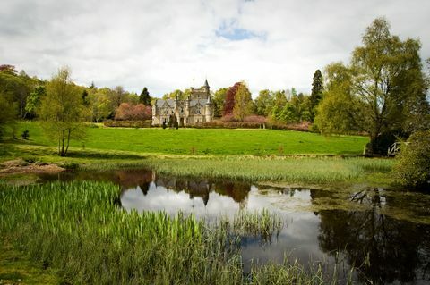 Rothes Glen House - Schottland - Rothes - schottisches Herrenhaus - Gärten - Savills