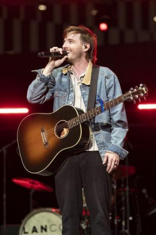 nashville, tennessee 10. juni brandon lancaster von lanco tritt während des cma fest 2022 im ascend amphitheatre am 10. juni 2022 in nashville, tennessee auf, foto von erika goldringgetty images