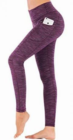 IUGA Yoga-Hose mit hoher Taille und Taschen