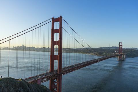 Golden Gate Bridge San Francisco - die beliebtesten Wahrzeichen der Welt