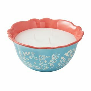 Die Pioneer Woman Mazie Floral 3-Docht Citronella-Kerze