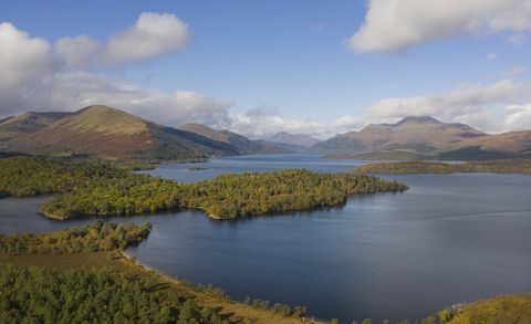 Zum Verkauf steht eine Insel von rund 103 Hektar vor dem Westufer des südlichen Loch Lomond