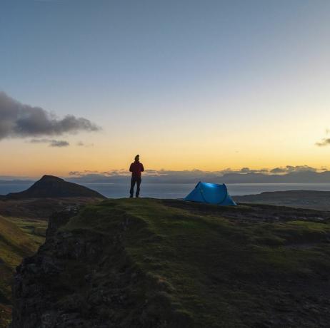 Das Quiraing liegt im Norden von Skye in der Gegend, die als Trotternish bekannt ist