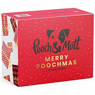 Pooch & Mutt, Hunde-Weihnachtsgeschenkbox, Nassfutter und fleischige Leckereien Gesundes Weihnachtsessen