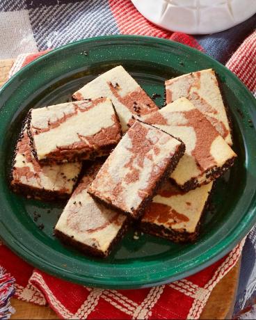 marmorierte Tahini Shortbread Cookies