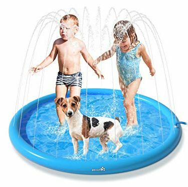 Pecute Sprinkler-Pad für Hunde und Kinder