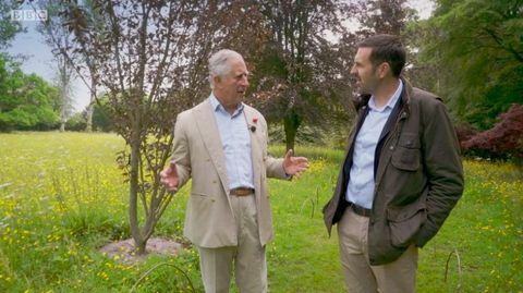 Adam Frost trifft Prinz Charles, um über das Thema Biosicherheit - BBC's Gardeners 'World zu sprechen