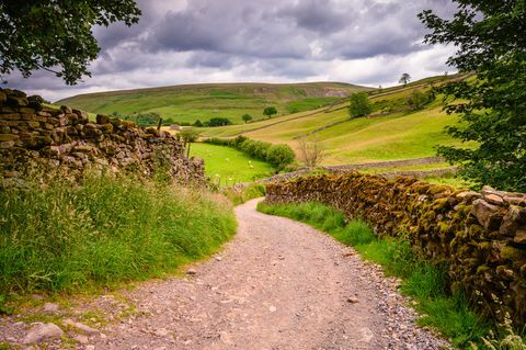 Reitweg im oberen Swaledale