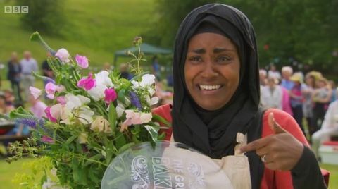 Nadiya Hussains Familie bei The Great British Bake Off