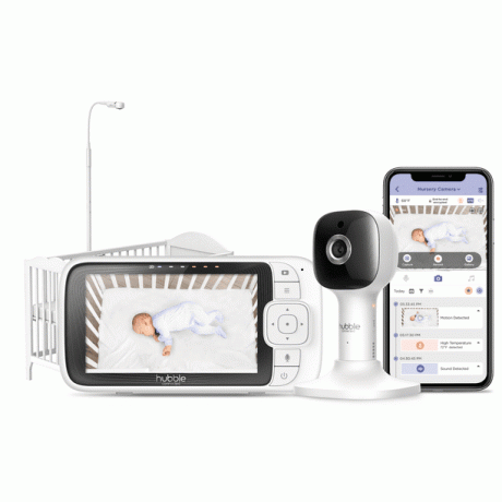 5-Zoll-HD-Babyphone mit Kamera für die Krippenmontage