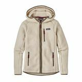 Frauen Retro Pile Fleece Hoody Jacke