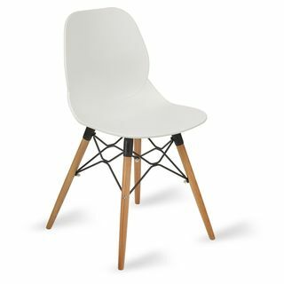 Harrow Side Chair mit Holzbein