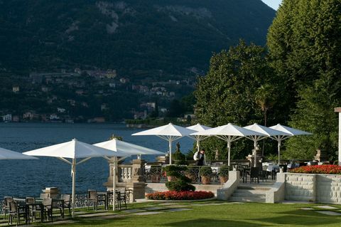 L'Orangerie-Restaurant im Comer See, Italien