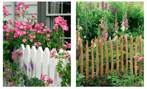 Ideen für Gartengrenzen