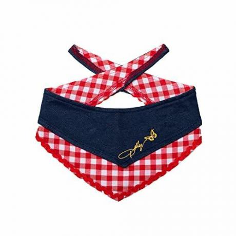 Bandana mit Denim- und Gingham-Print 