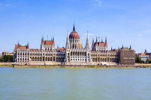 Parlament, populärste Grenzsteine ​​in Budapest Ungarn