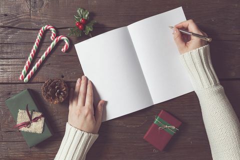 Was in einer Weihnachtskarte zu schreiben