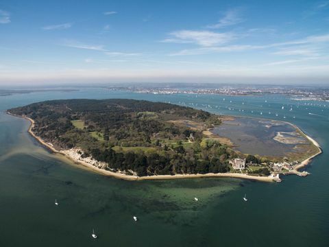 Brownsea Insel in Dorset