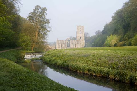 Brunnen Abbey an einem Frühlingsmorgen © National Trust Images Andrew Butler