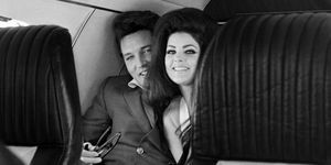 Jungvermählten, Elvis und Priscilla Presley