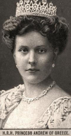 Prinzessin Andrew von Griechenland, 1908. Künstler: WD & HO Wills