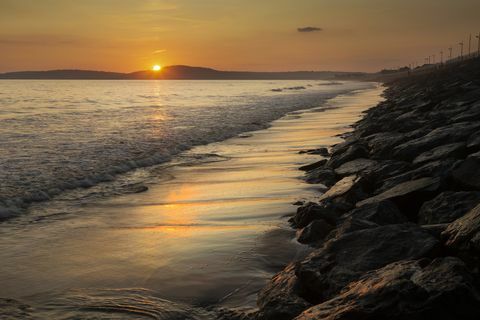 Klippen und Strand