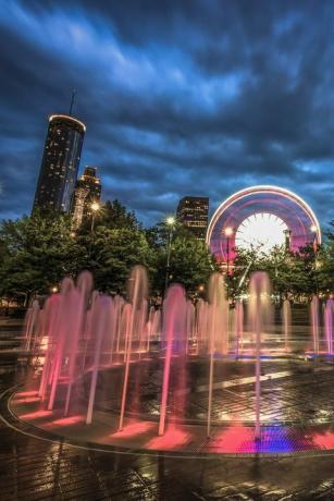 Centennial Olympic Park Springbrunnen in Atlanta