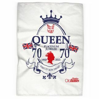 Queen's Platinum Jubilee Geschirrtuch