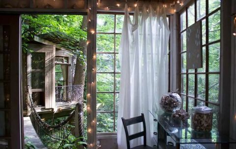 Secluded Intown Treehouse - Atlanta - Airbnb - Sitzecke