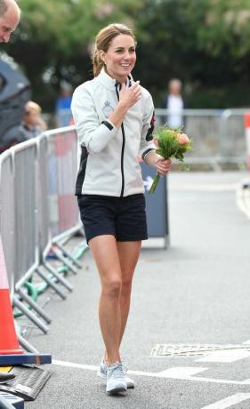 Der Herzog und die Herzogin von Cambridge nehmen an der Königspokal-Regatta teil