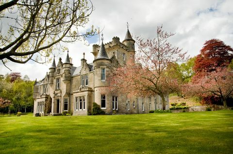 Rothes Glen House - Schottland - Rothes - schottisches Herrenhaus - außen - Savills