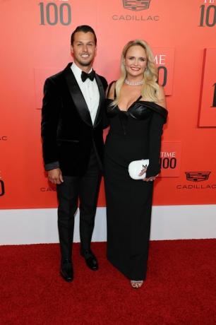 new york, new york juni 08 brendan mcloughlin und miranda lambert nehmen an der time100 gala 2022 teil frederick p rose hall, jazz im lincoln center am 8. juni 2022 in new york city foto von cindy Bestelldrahtbild