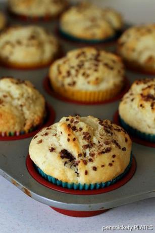 Frischkäse Schokolade Erdnussbutter Muffins