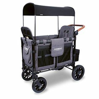 WONDERFOLD W2 Luxe Doppel-Kinderwagenwagen 