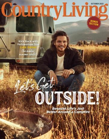 Luke Grimes Country Living Cover