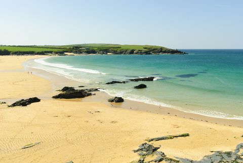 Harlyn Bay, Cornwall, Großbritannien