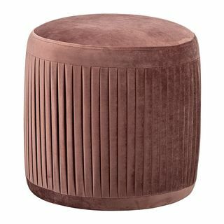 Plissee Pouf - Rose