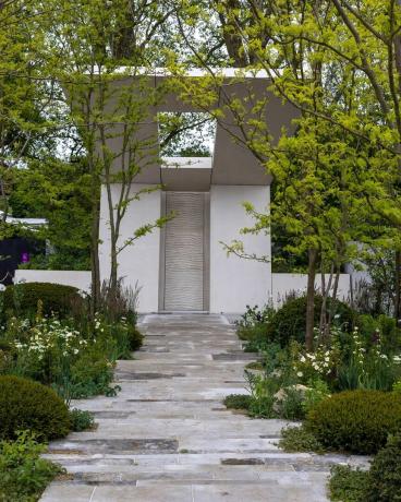 Chelsea Flower Show 2023 Gartenarbeit Gartengestaltung Memoria Green Acres Transzendenz