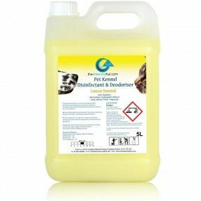 Desinfektionsmittel und Deodorant mit nach Zitrone duftendem Tierzwinger