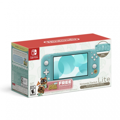 Nintendo Switch™ Lite (Timmy & Tommy’s Aloha Edition) Animal Crossing™: New Horizons Bundle